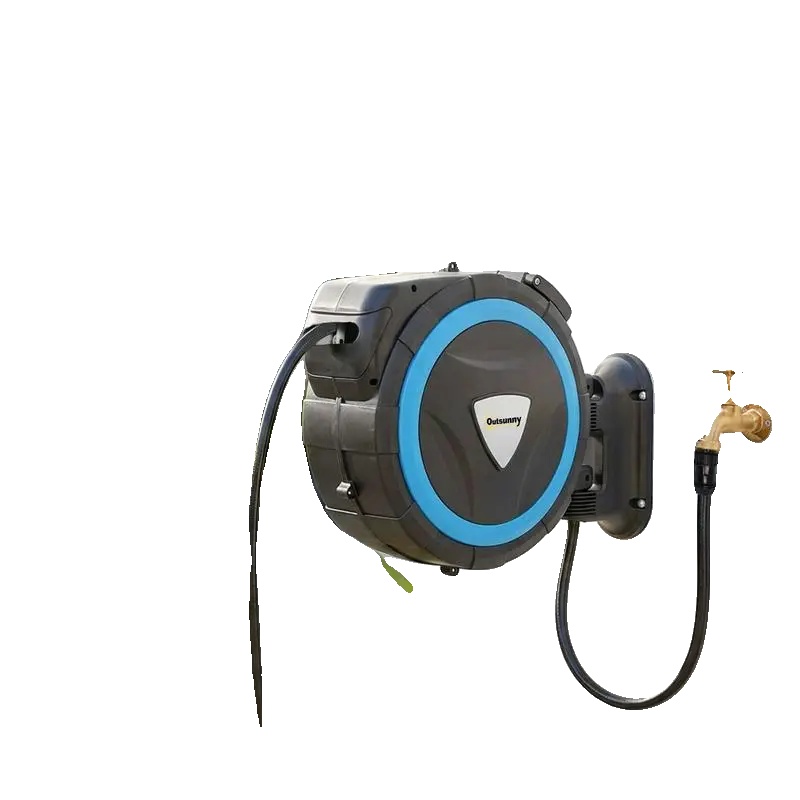Wasser Schlauchaufroller, Wandmontiertes Design, 180° Schwenkfunktion, T1003-01-18047