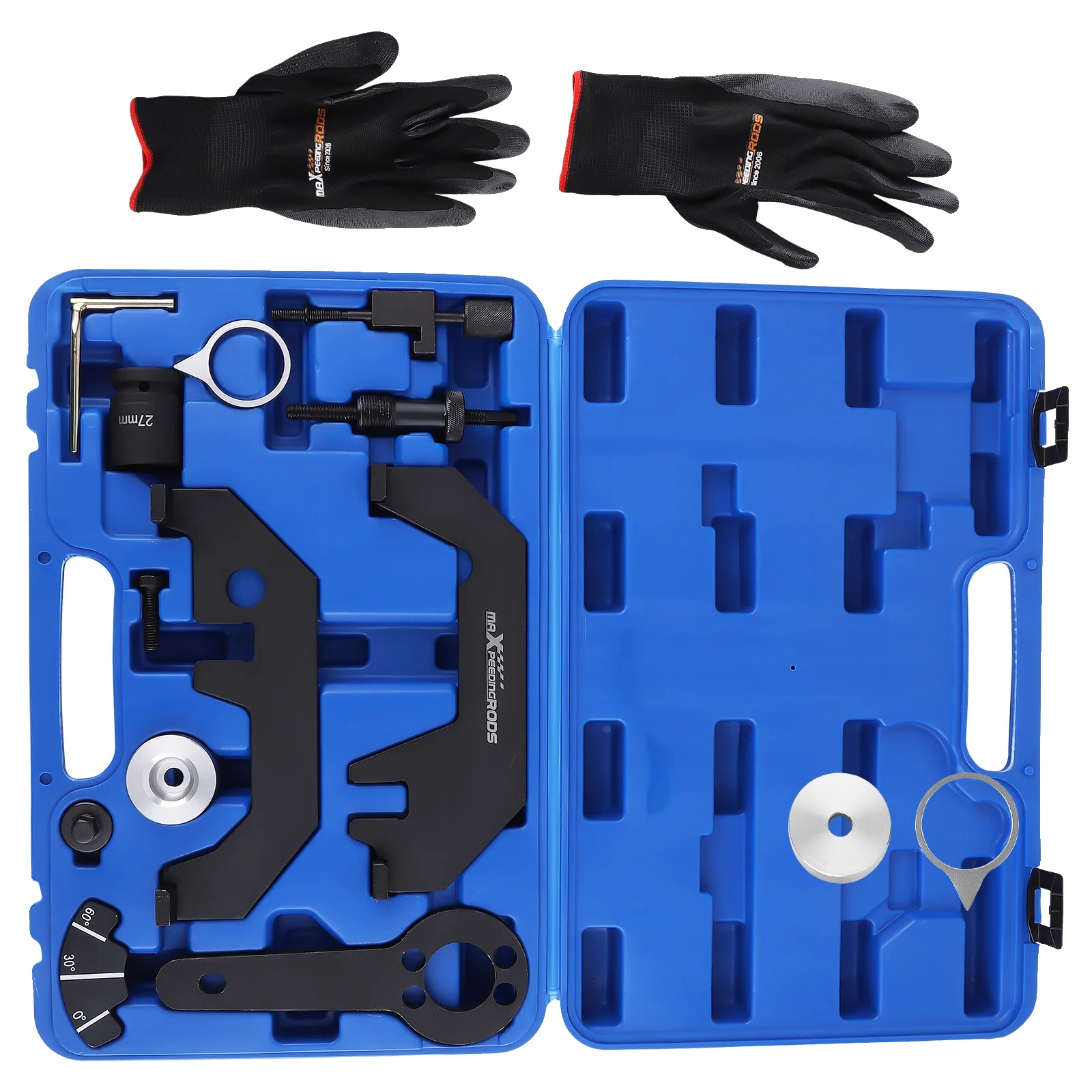 Motor-zeitwerkzeug-set, Hochfeste Stahlkonstruktion, 16 X 12 X 5 Zoll, Kompatibel Mit N62, N73 Motoren, Mechanisches Zeitwerkzeug