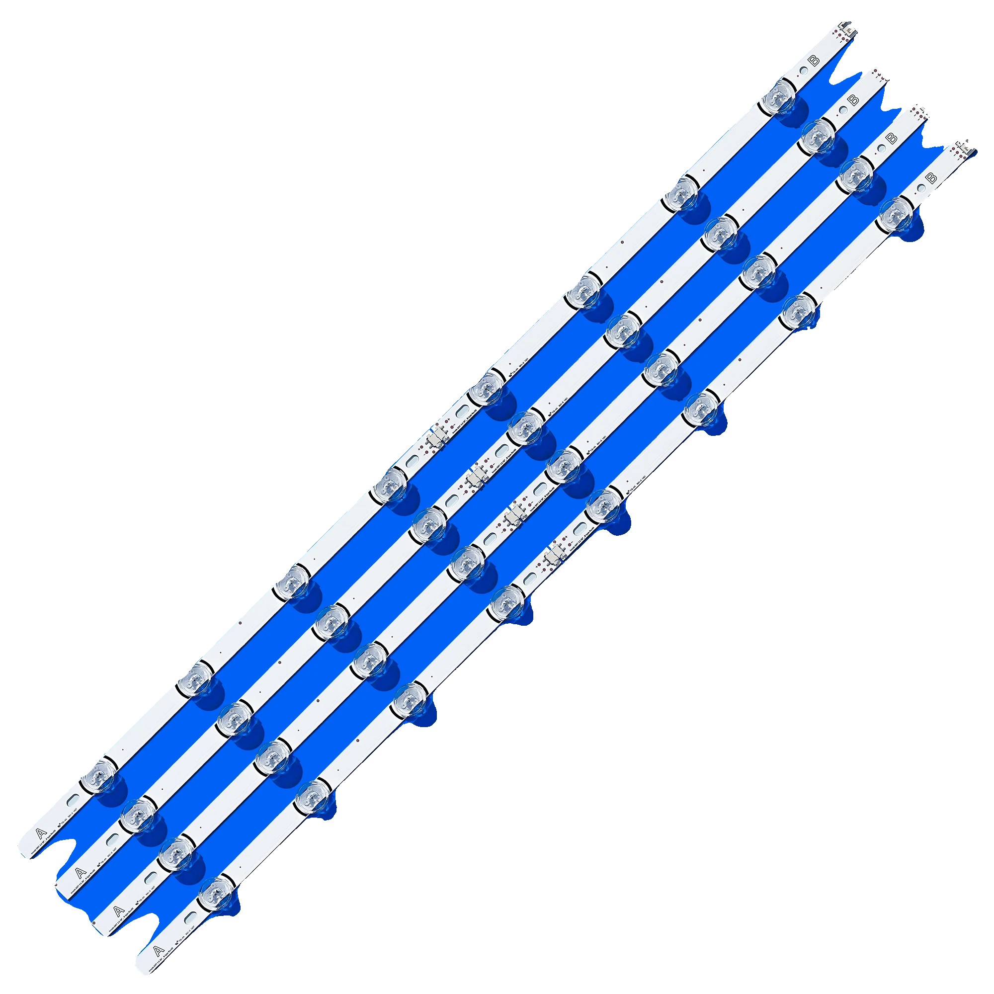 Led-hintergrundbeleuchtungsstreifen, 804 Mm Länge, 8 Led-perlen, 6v Spannung, Kompatibel Mit 39lb5610, Brandneu