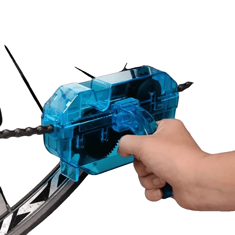 Kettenreiniger, 3d-reinigungswerkzeug, Umweltfreundliches Reinigungsset, Blau