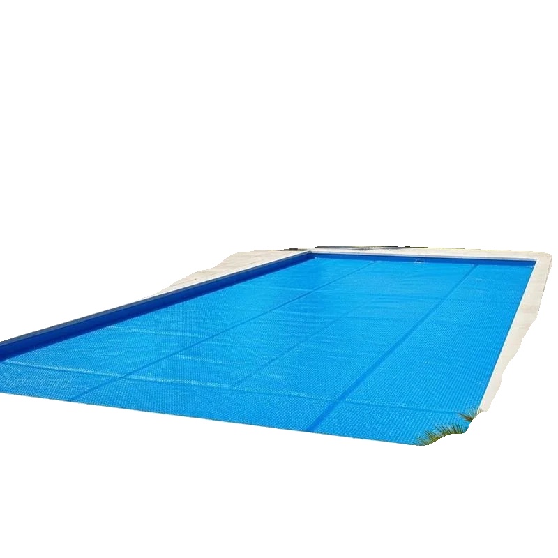 Rechteckige Poolabdeckung, Uv-beständig, Langlebiges Material, Blau