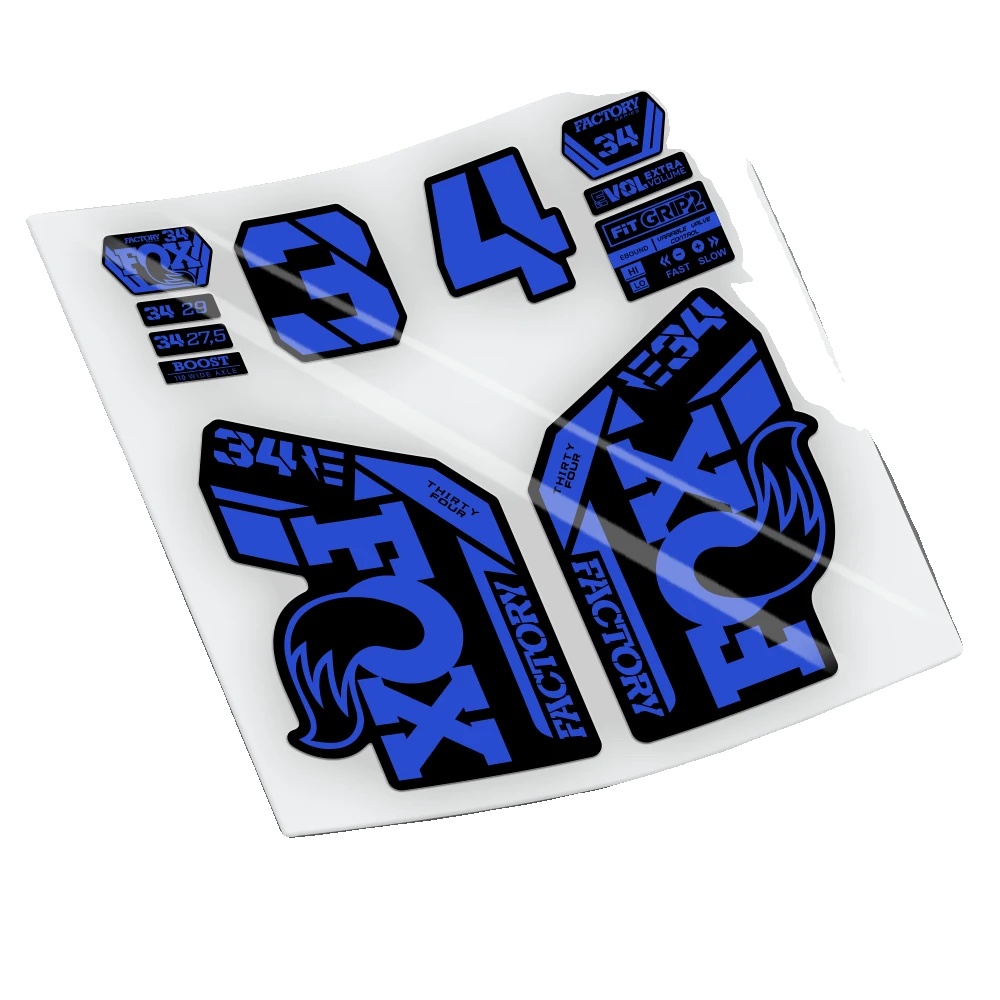 Aufkleber, Hohe Haltbarkeit, Anpassbare Designs, Blau 052