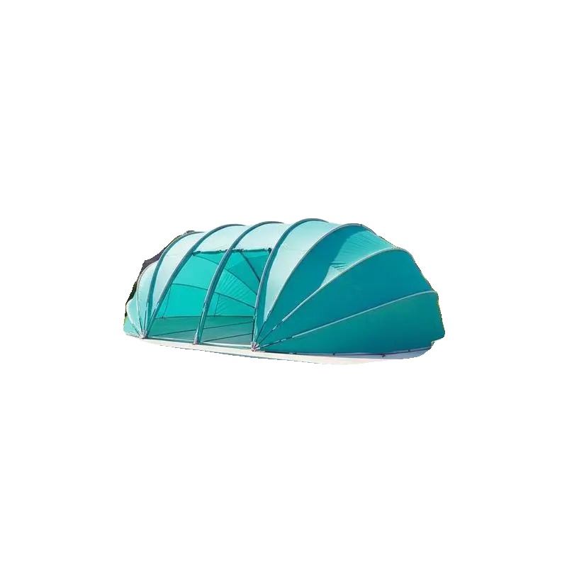 Poolzelt, Wetterfest, Roll-design, Blau