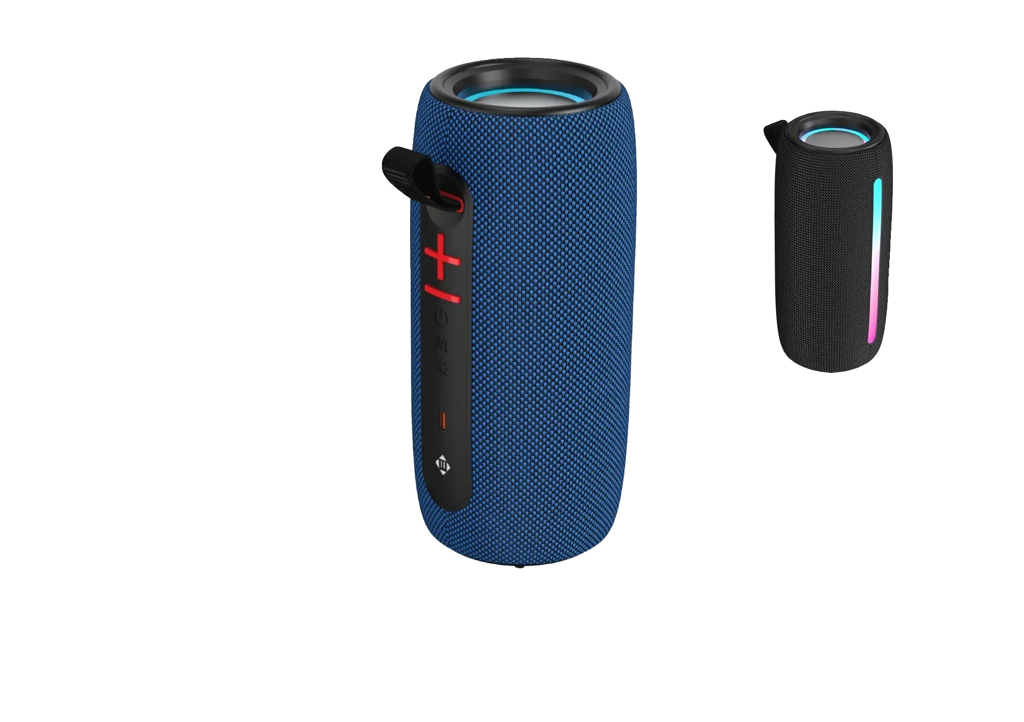 Kabell Lautsprecher, Bluetooth 5.0, Tragbares Outdoor-design, Wr65blu
