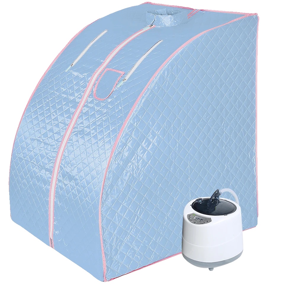 Dampfbad, Tragbares Design, Einstellbare Temperatur, Blau