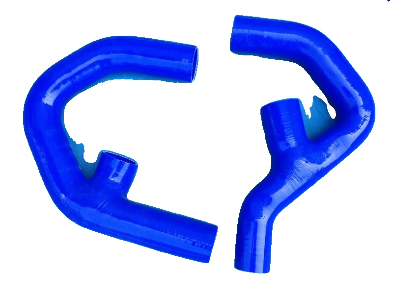 Intercooler Silikonschlauch, Hohe Temperaturbeständigkeit, Langlebiges Material, Blau