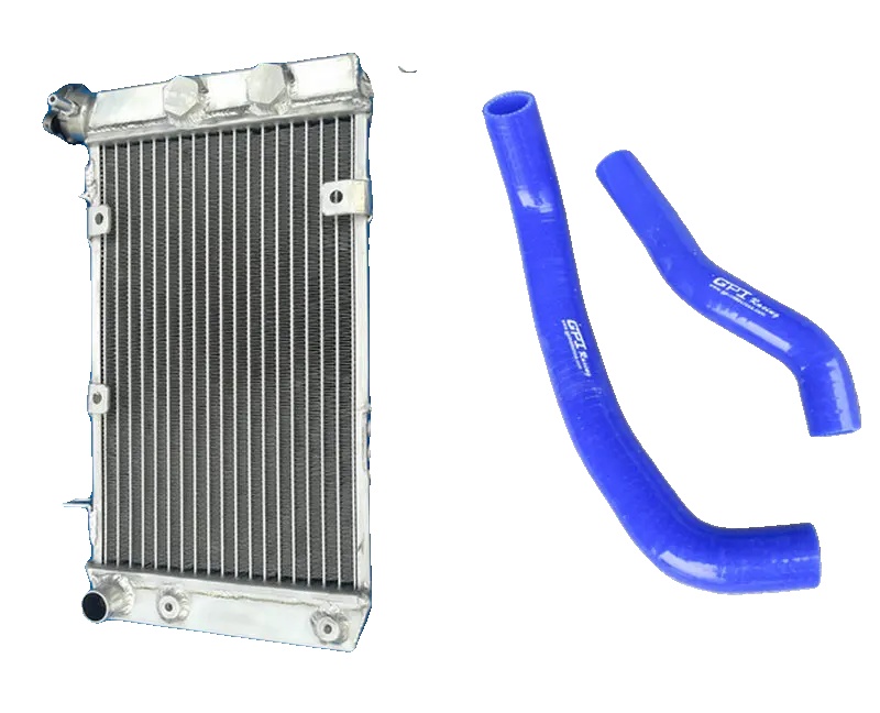 Heizkörper, Hochleistungs-aluminium, Passt Für Suzuki Ltz400 Kfx400 Dvx400, Blau