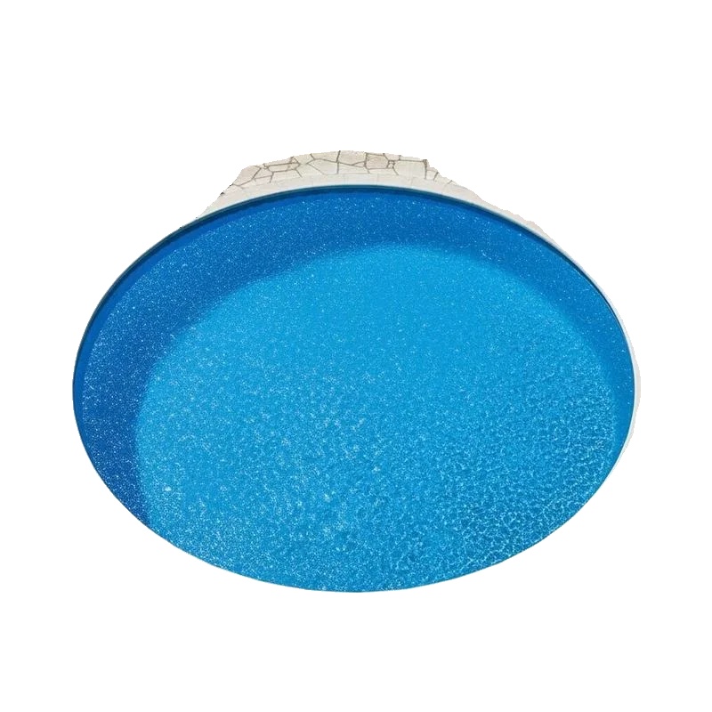 Poolabdeckung, Schwimmendes Design, Uv-beständigkeit, Blau