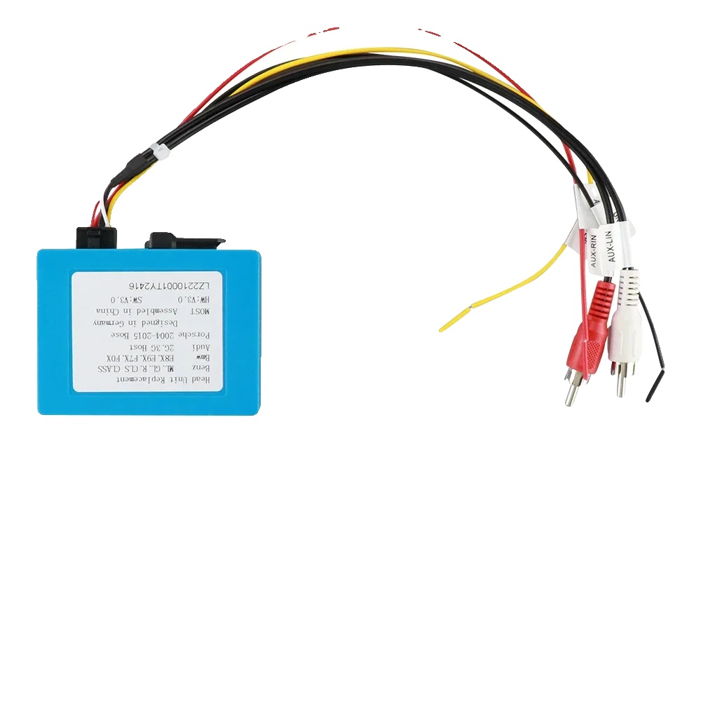Glasfaserdecoder, 2,5" Display, Android Multimedia-kompatibilität, Für Ml Cayenne Auto