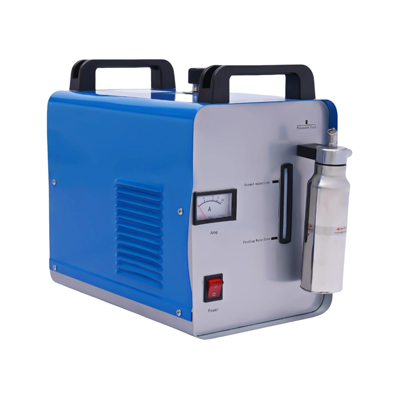 Flammenpoliermaschine, Hochtemperatur, Effizienter Wasserbrennstoff, Blau