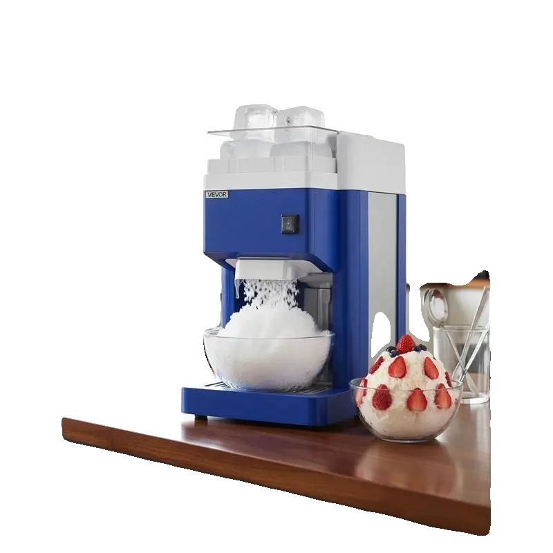 Eisraspelmaschine, 1,8 L Kapazität, Edelstahlkonstruktion, Blau