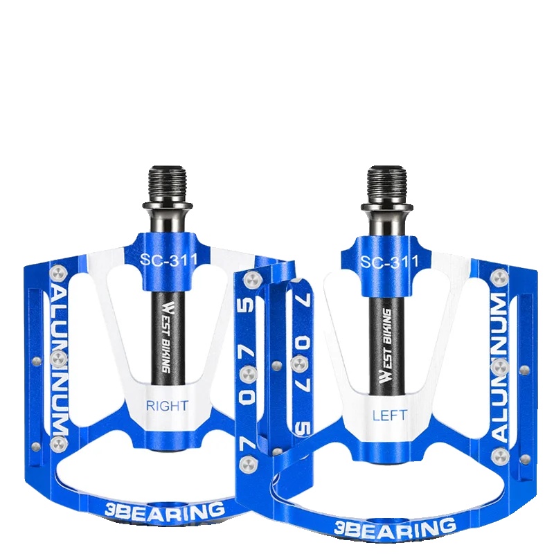 Pedal, Ultraleichtes Design, Rutschfeste Funktion, Blau
