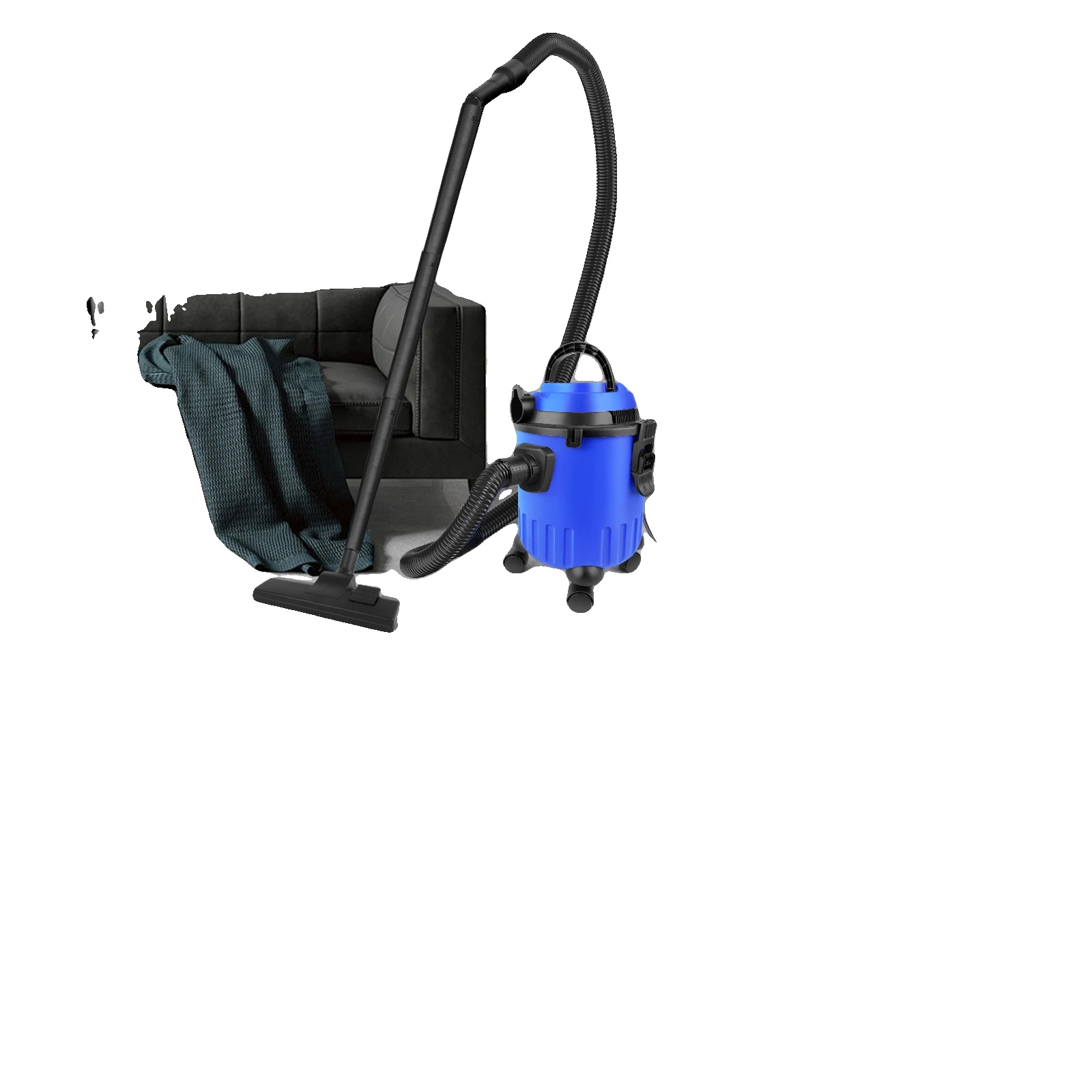 Staubsauger, 220-240v, 5m Kabel Länge, 2l Staubbox Kapazität, 3-in-1 Funktionalität, 360° Drehbare Rollen