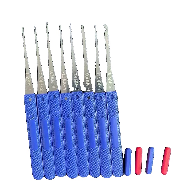 Schlosserei-werkzeugset, Präzisionshaken-spitzen, Ergonomisches Griffdesign, 12 Stück