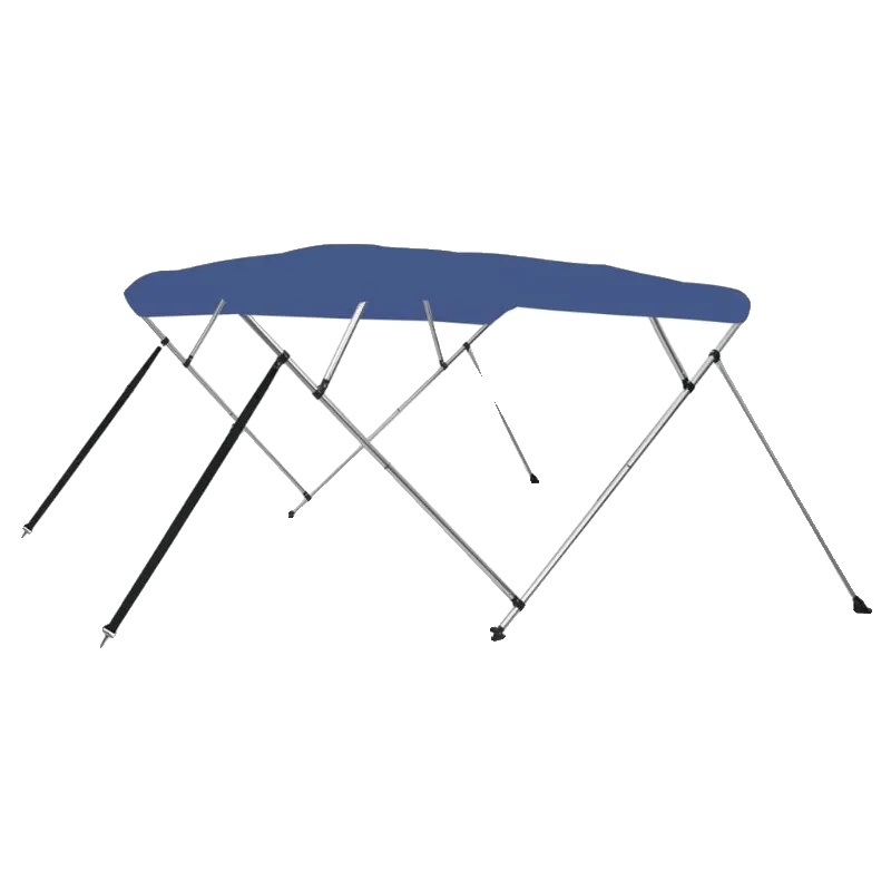 Bimini-top-markise, Strapazierfähiger Stoff, Uv-schutz, Blau