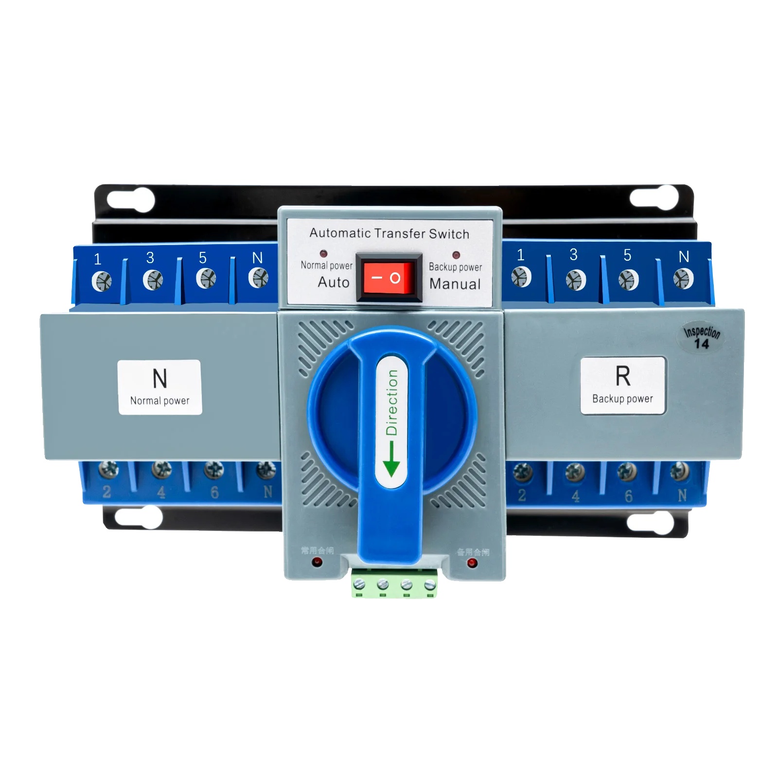 Automatischer Umschalter, Robustes Abs-kunststoffgehäuse, Kompakte Abmessungen 320mm X 240mm X 120mm, Kompatibel Mit Verschiedenen Generatoren,