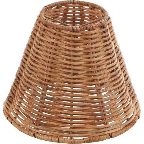 Aufsteckbarer Kronleuchterüberzug – Naturfarbene Rankenoptik – 7,62 Cm (oben) X 15,24 Cm (unten) X 13,24 Cm