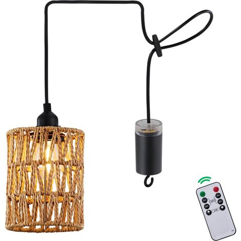 Batteriebetriebener Kronleuchter Mit Fernbedienung, Hängelampe Für Den Außenbereich Mit Warmweißem Leuchtmittel, Laternenbeleuchtung Im Boho-stil, 4 Aa-batterien, Für Pavillon, Veranda, Terrasse Und G