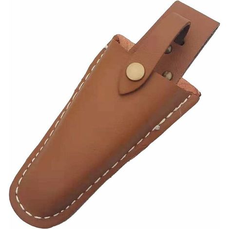 Gartenschere & Messwerkzeug-set, Lederscheide, Werkzeugtasche, Gürteltasche Mit Schnalle, Lederscheide Für Gartenschere, Schere Oder Gartenmesser (1), Von Debuns