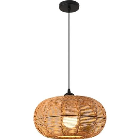 Kronleuchter Im Rustikalen Landhausstil – Geeignet Für Wohnzimmer, Esszimmer, Küche Und Schlafzimmer – Braun