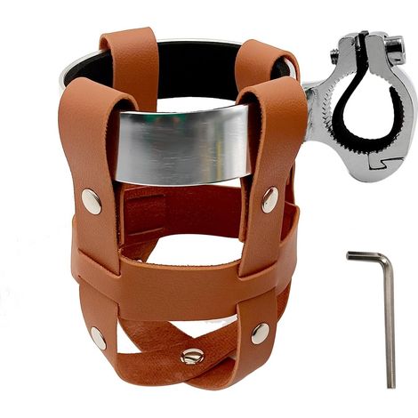 Retro-fahrradflaschenhalter (7 Cm) – Universelle Montage – Becher-/flaschenhalter Für Fahrrad/mobiltelefon – Geeignet Für Motorräder, Kinderwagen, Rollstühle, Skateboards Und Roller