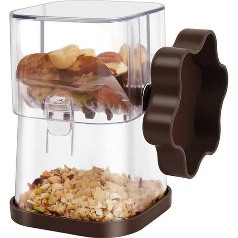 Robuster Nusszerkleinerer, Manueller Nusszerkleinerer, Ideal Zum Backen, Kochen, Zerkleinern Von Nüssen, Samen Und Vielem Mehr (kleines Modell)