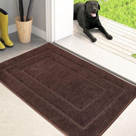 Rutschfeste Badematte – Geeignet Für Badezimmer, Küchen, Schlafzimmer Usw. – 1 Stück, 40 × 60 Cm, Braun