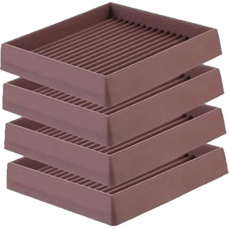 Rutschfeste Möbelgleiter – 7,6 Cm (britische Standardgröße), Braun, 20er-pack – Bodenschoner Und Möbelgleiter. Geeignet Für Stuhlbeine (parkett, Vinyl Und Fliesen).