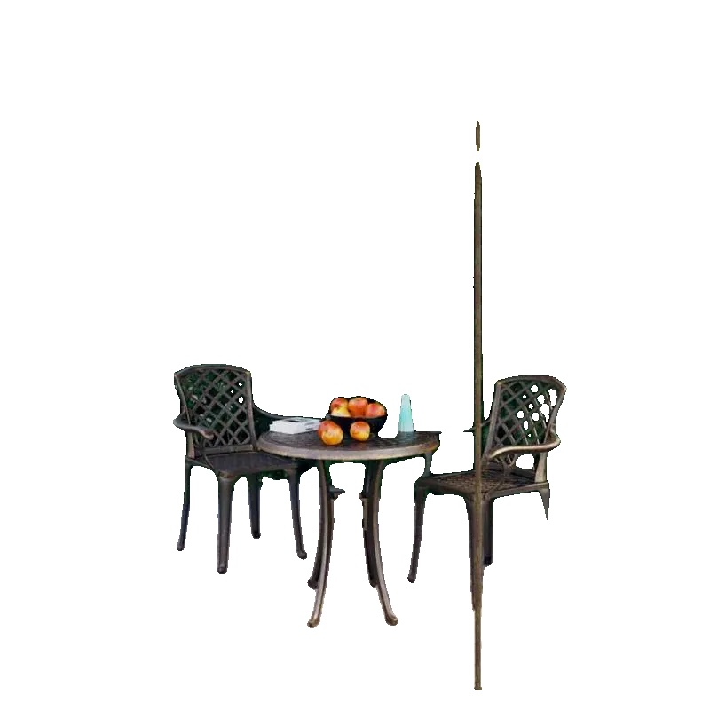 Pergola, Vintage-design, Robuste Eisenkonstruktion, Braun