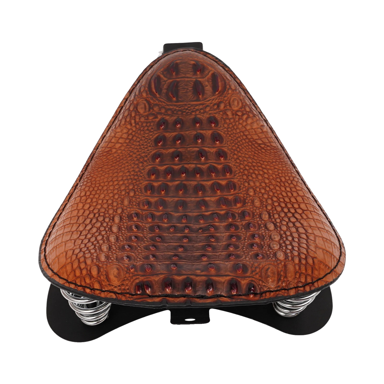 Motorradsitzkissen, Weiches Pu-material, Universelle Kompatibilität, Braun