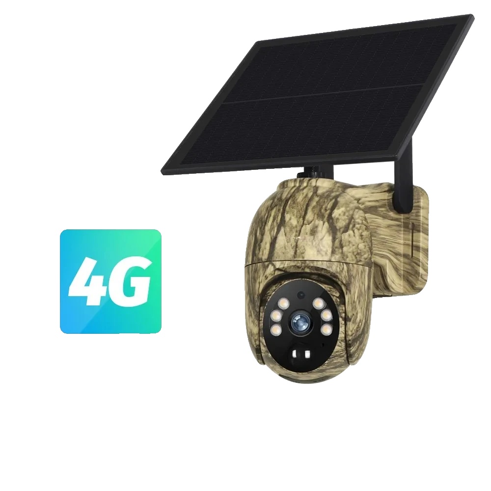 Wildlife-kamera, Solarbetrieben, Drahtlose Konnektivität, 4mp 4g Keine Karte