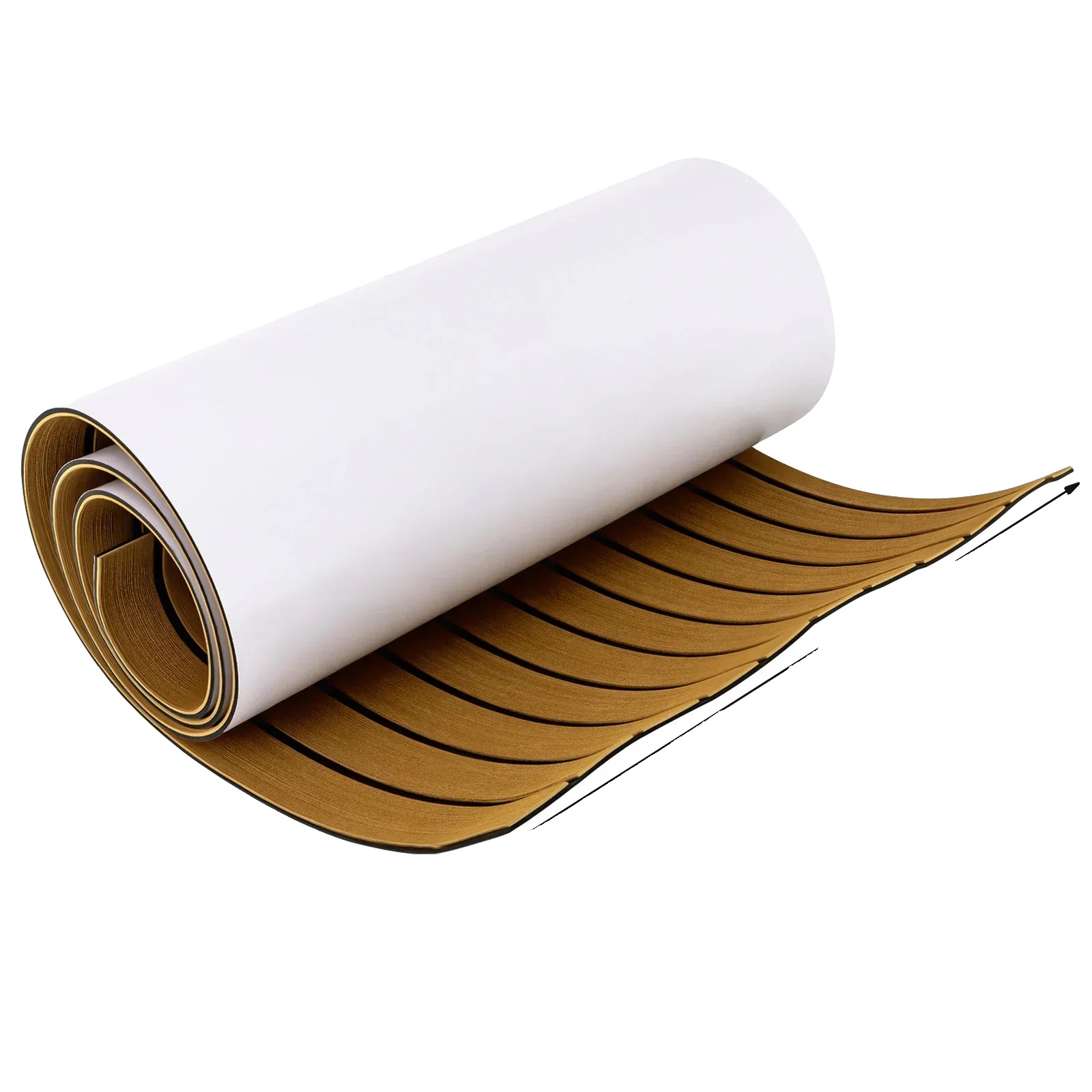 Eva-schaumdeckmatte, Rutschfeste Oberfläche, Wasserdichtes Design, Braun