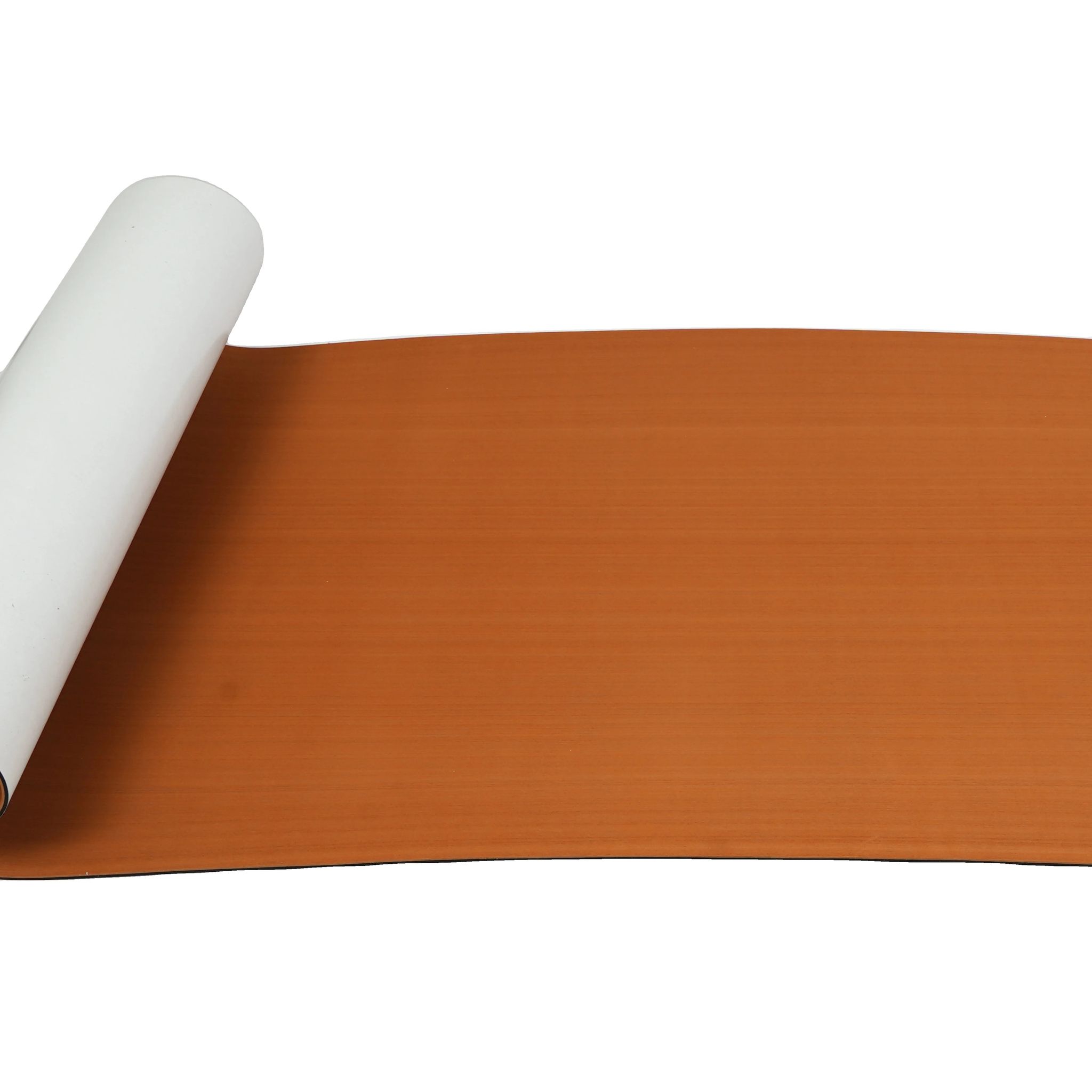 Eva-schaum Teak-fußmatte, 240 X 90 Cm, 6 Mm Dicke, Rutschfest, Braun