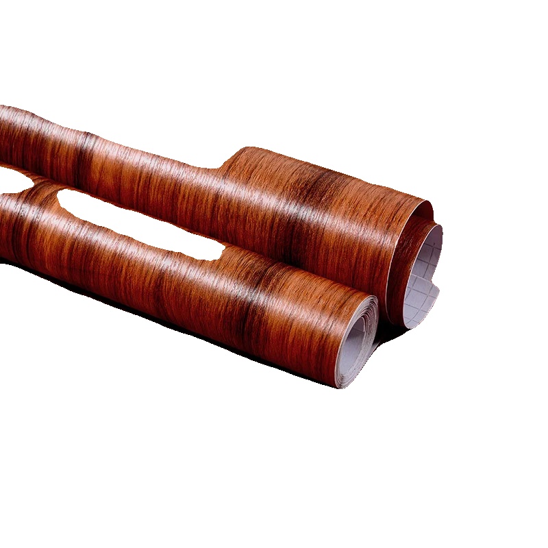 Vinyl-tapete, Holzmaserung, Wasserdicht Und Feuchtigkeitsbeständig, 40cmx300cm-a, Huangchanmu