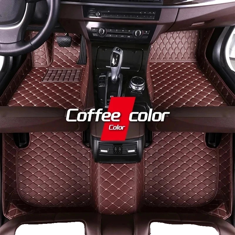 Autofußmatten, Wasserdicht, Luxuriöses Design, 3 Stück Fußmatte-7