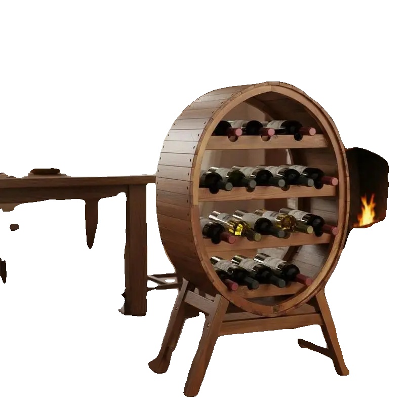 Weinregal, Akazienholz, Für 13 Flaschen, Braun
