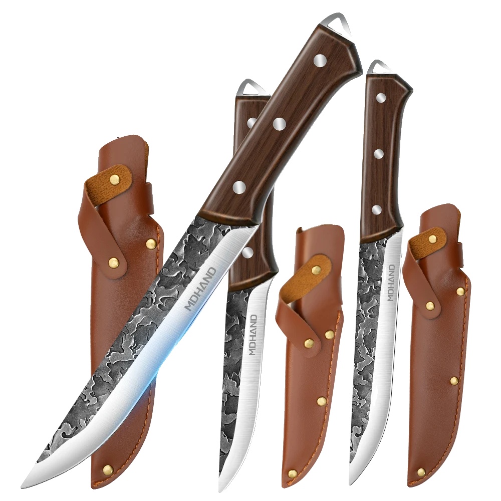 Ausbeinmesser, Edelstahl, Ergonomischer Griff, B