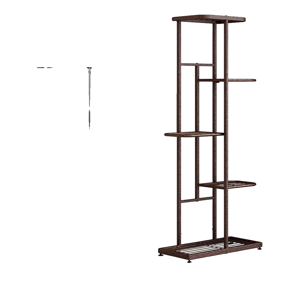 Pflanzenregal, 5-stöckiges Design, Rostbeständiger Metallrahmen, Es
