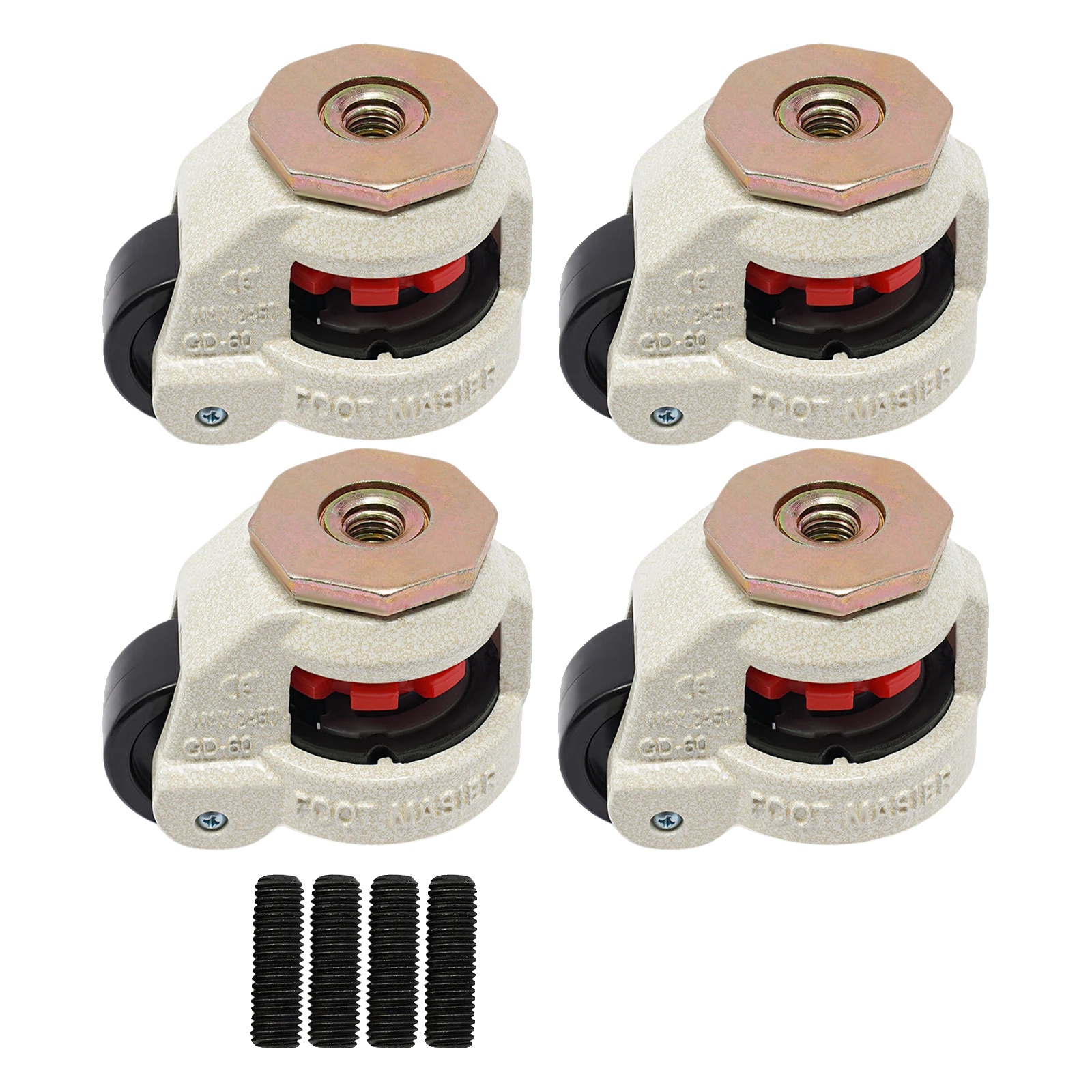 Möbelrolle, Hohe Tragfähigkeit, 360-grad-drehung, Gd-60s