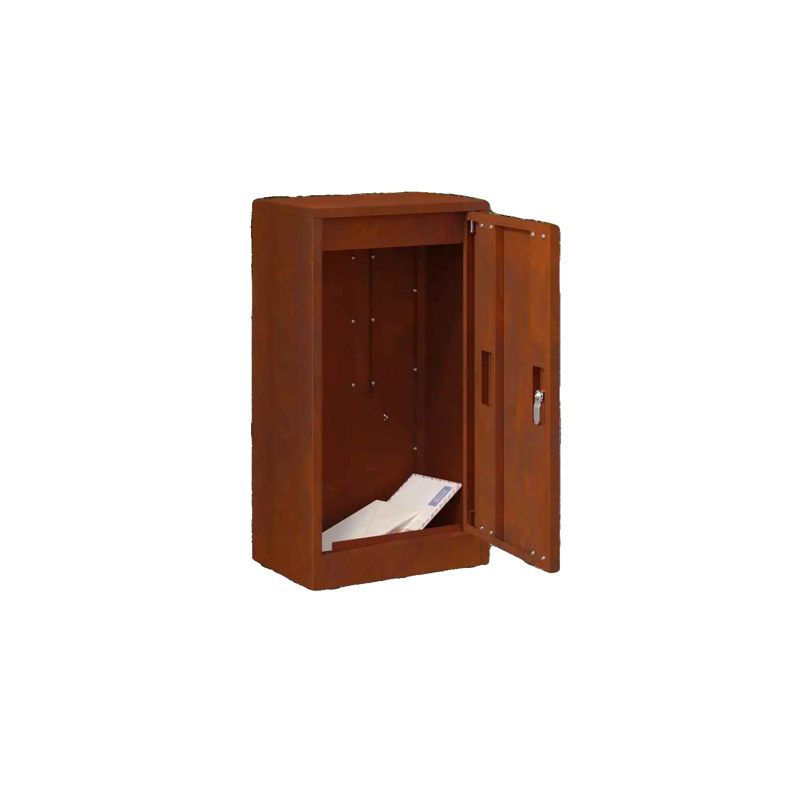 Paketabwurfbox, Stahlkonstruktion, Sichere Riegelverriegelung, Wetterfeststahl