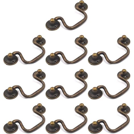 Bronzegriffe Für Schubladen, Kommoden, Kleiderschränke Und Schränke – 99 Mm – 10er-pack