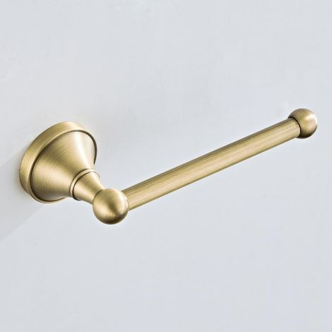 Toilettenpapierhalter Ohne Deckel, Antikmessing, Wandmontage, 20 Cm / 7,87 Zoll, Gebürstete Bronze