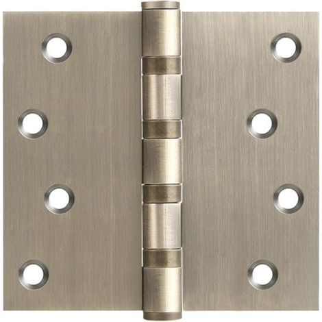Türscharnier Aus Edelstahl – 4 X 3 X 3 Cm – Ideal Für Die Meisten Holz- Und Metalltüren – 1 Stück, Bronze