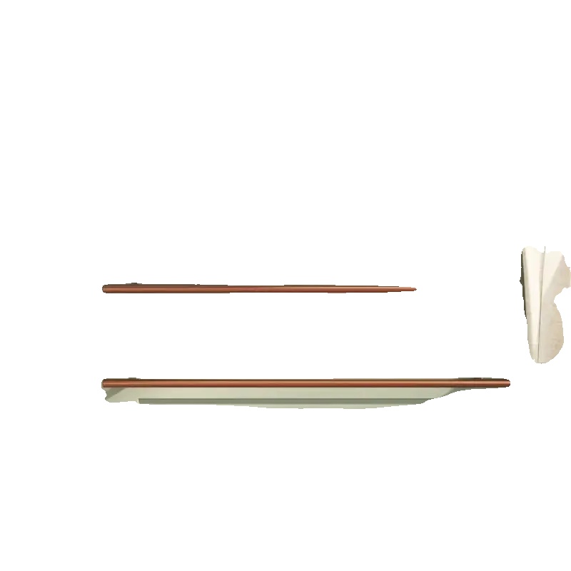 Schrankgriffe, Langlebiges Stahlmaterial, Elegantes Bronzefinish, Braun