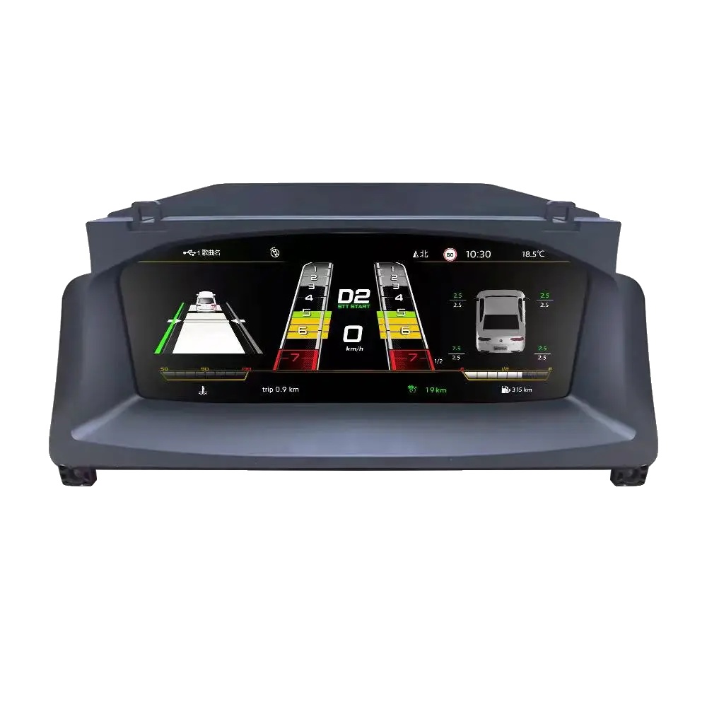 Digitales Armaturenbrett-cluster, Kompatibel Mit Vw T6 2016-20, 12,3 Zoll Hd Ips-bildschirm, Mehrere Fahrmodi, Für T6 16-20 Jahre