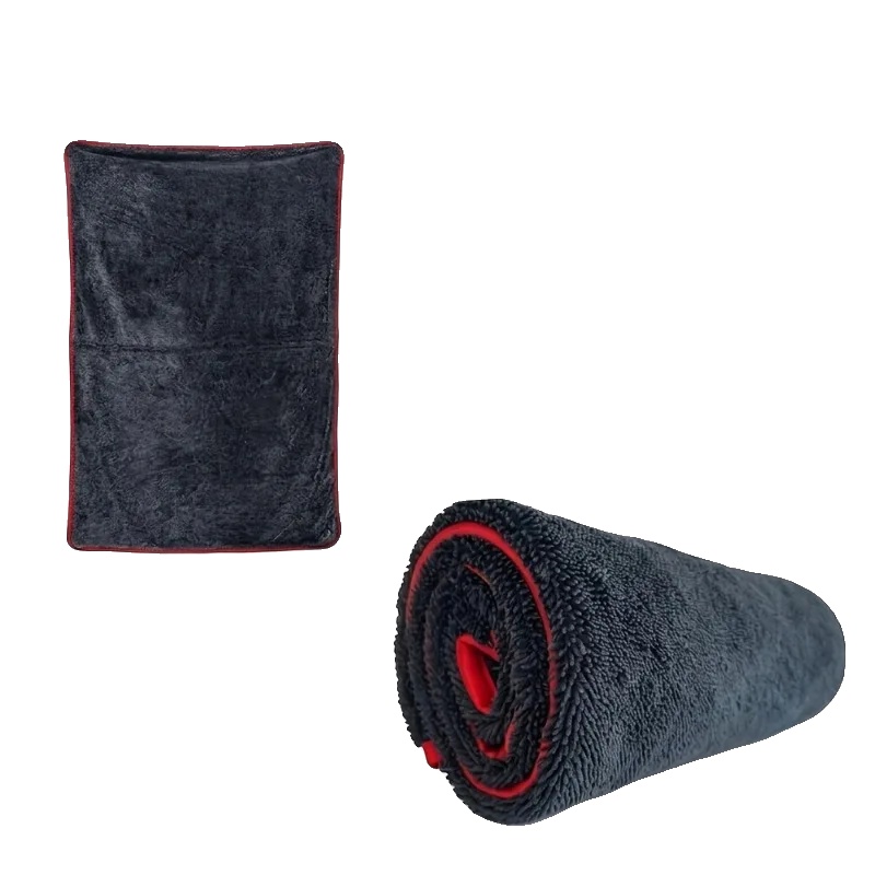 Mikrofaser Auto Trockenhandtuch, Hohe Absorption, Weiche Plüschtextur, 1 Pcs, Superfeine Faser