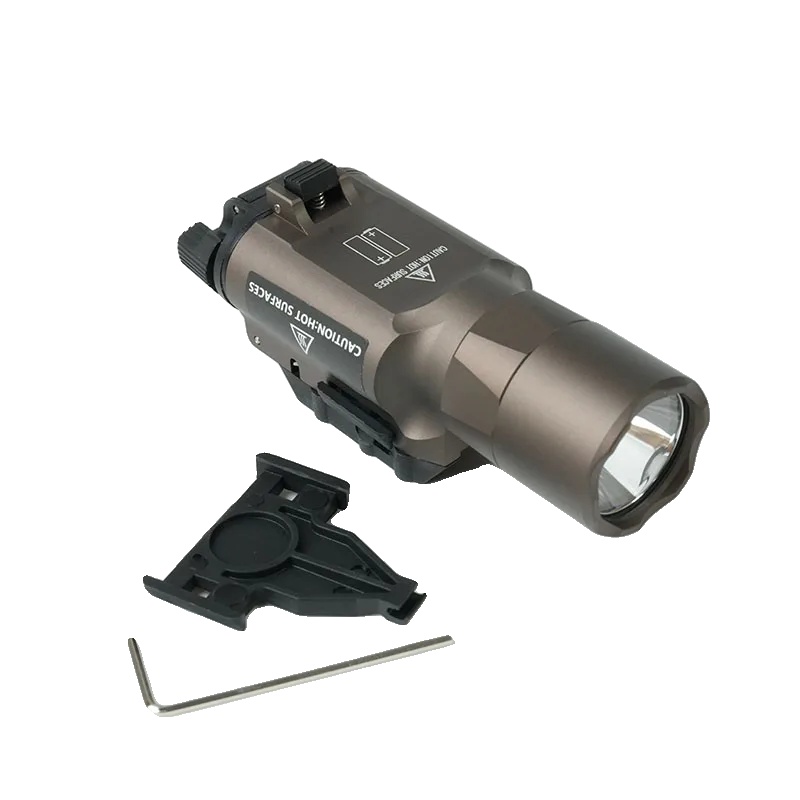 Led Taschenlampe, 500 Lumen, Kompatibel Mit 20mm Schienenmontage, X300u-de