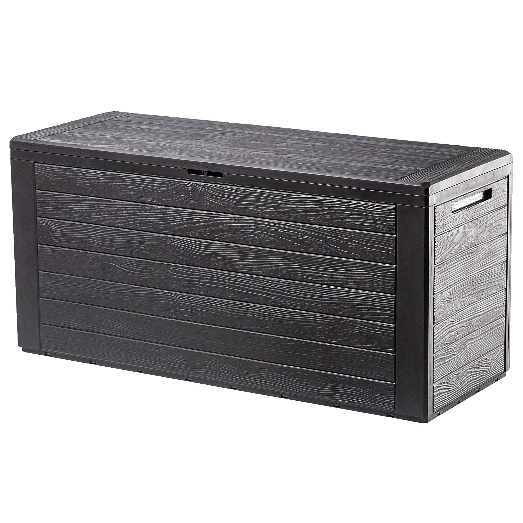 Gartenbox, 280l Fassungsvermögen, Langlebiger Kunststoff, Wetterfest, Abschließbarer Deckel, Geeignet Für Balkon