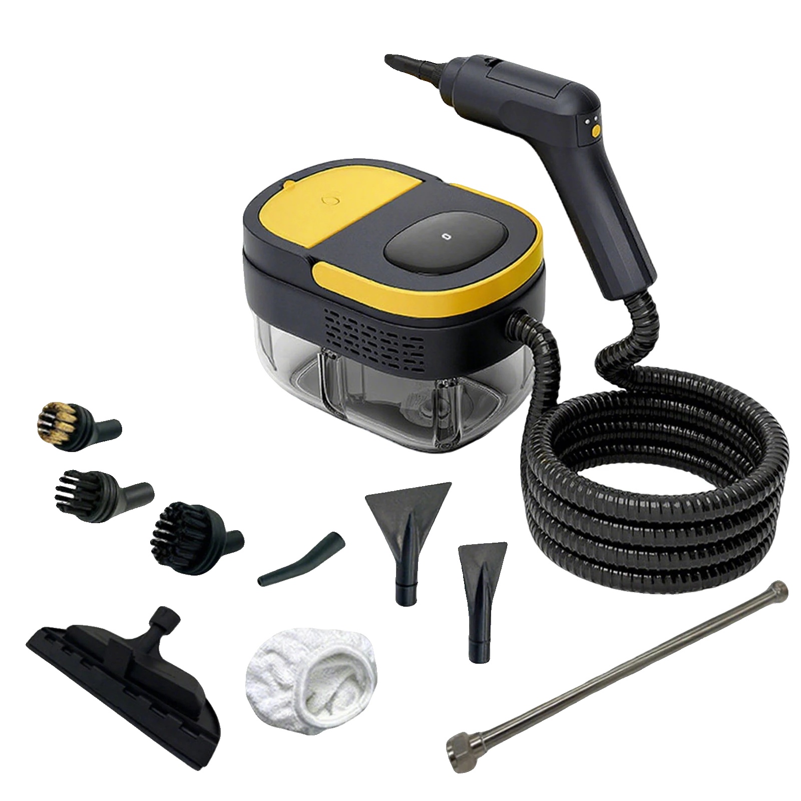 Dampfreiniger, 2400-2600w Leistung, 1600ml Tankinhalt, Dunkelgrau