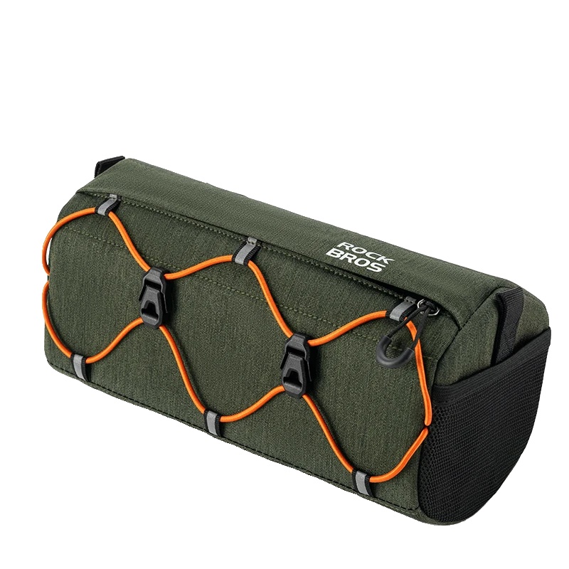 Lenkertasche, Wasserdichte Beschichtung, Leichtes Design, Dunkelgrün